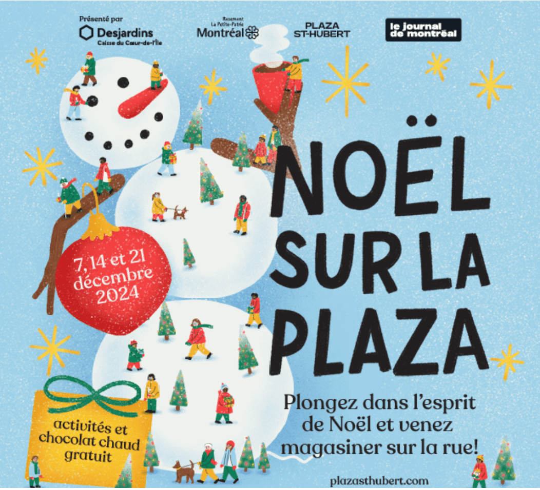 noel sur la plaza en montreal