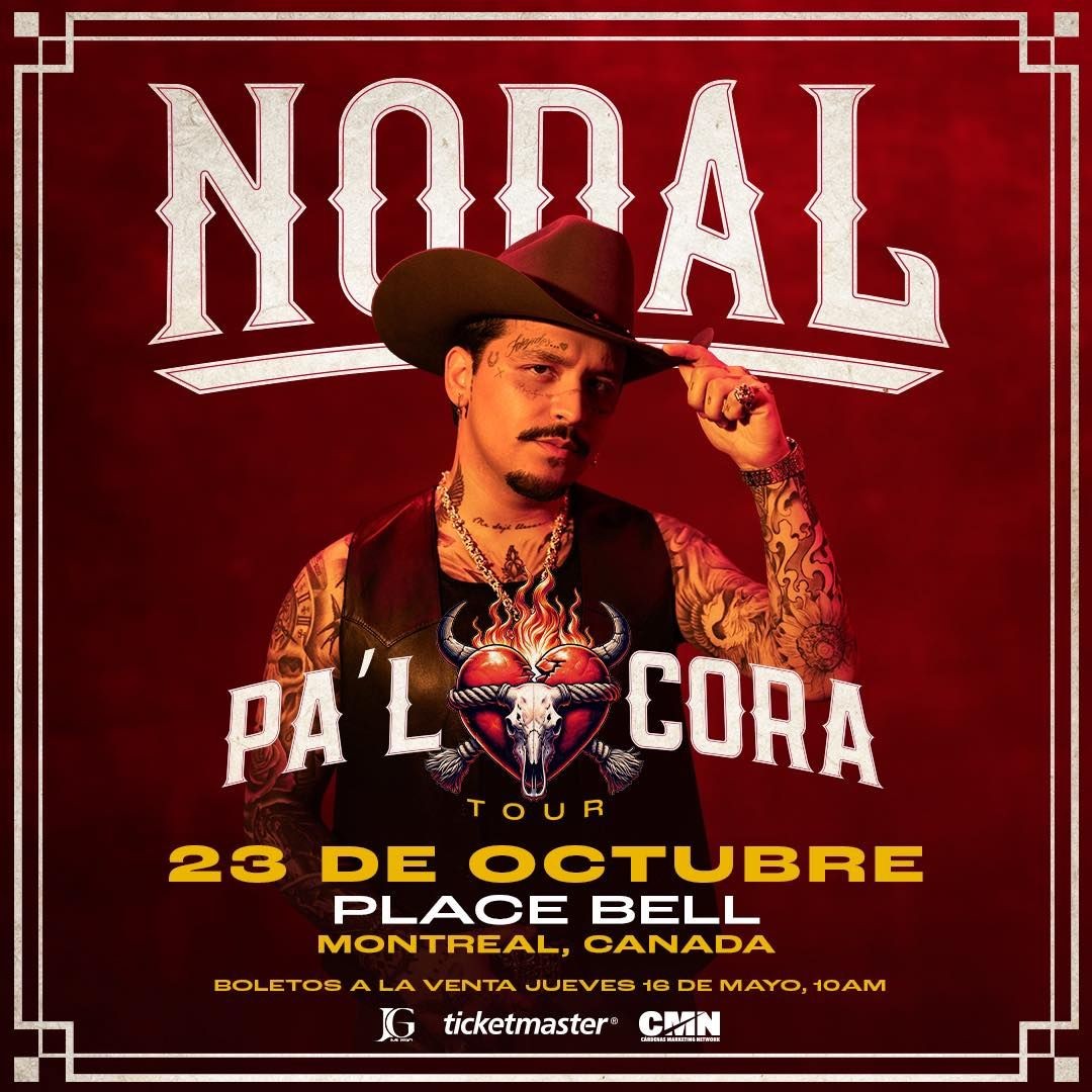 Christian Nodal en Montreal