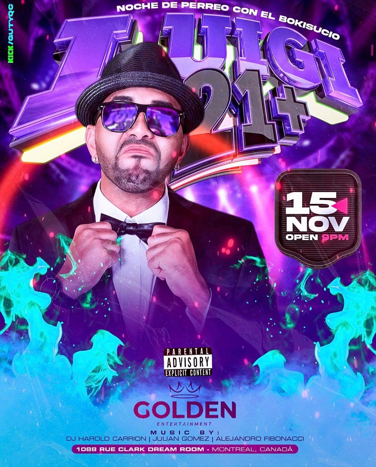 Luigi 21+ en Montreal