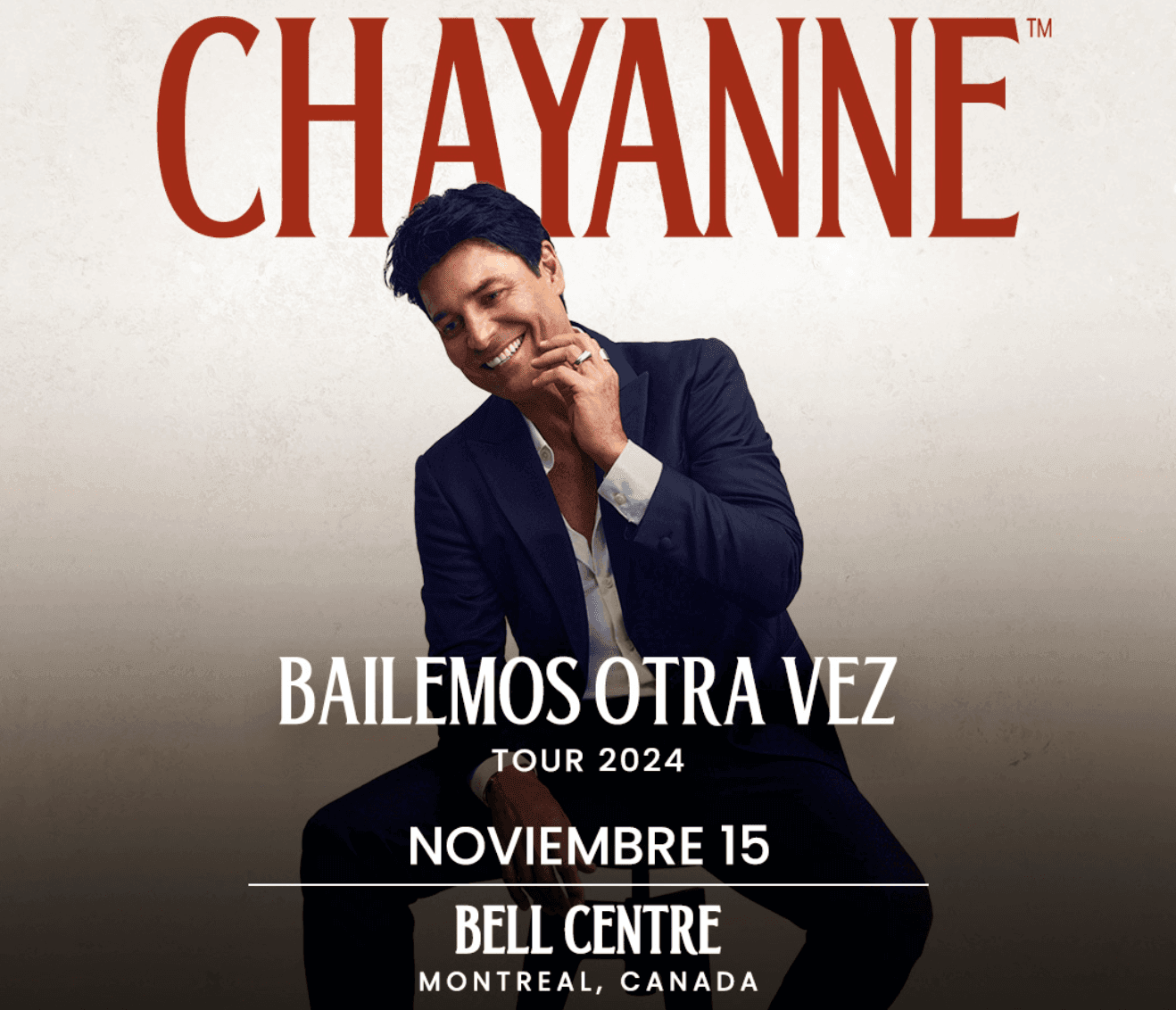 Tickets para concierto de Chayanne
